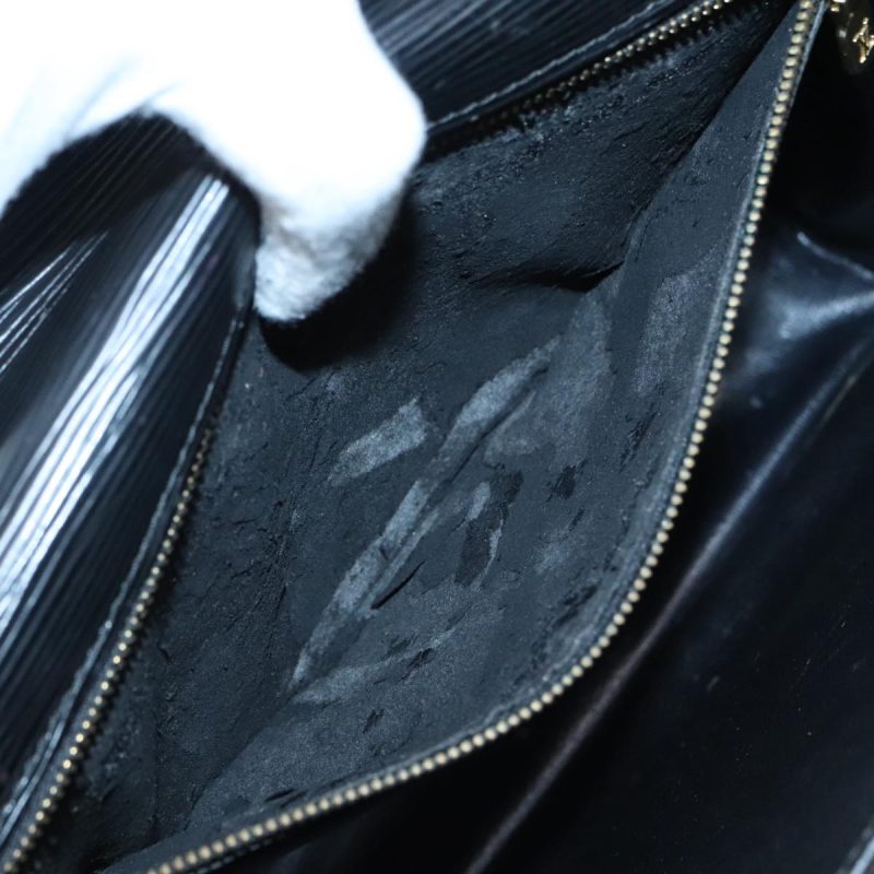 Louis Vuitton Epi Monceau 28 Hand Bag Black M52122  92774 - Image 10