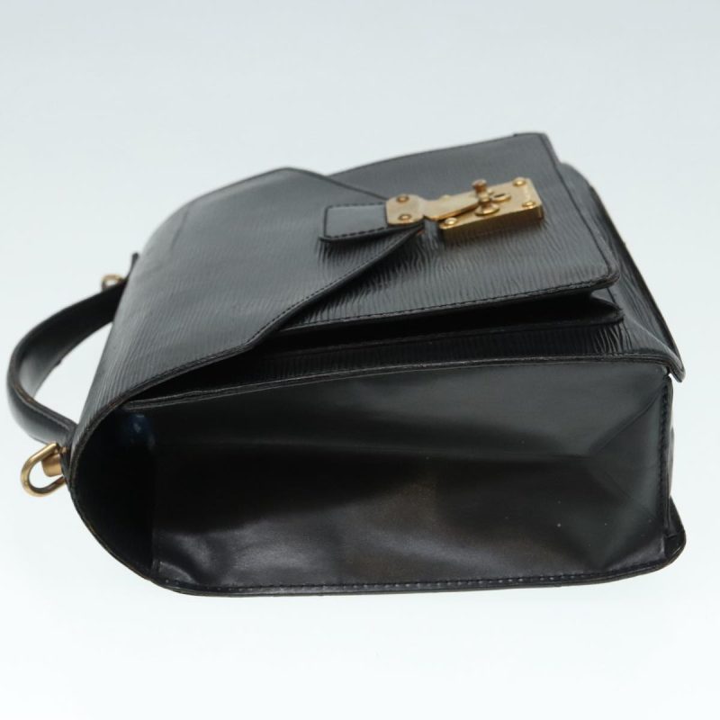 Louis Vuitton Epi Monceau 28 Hand Bag Black M52122  92774 - Image 3