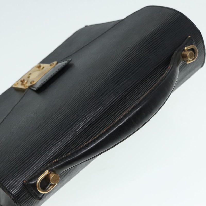 Louis Vuitton Epi Monceau 28 Hand Bag Black M52122  92774 - Image 5