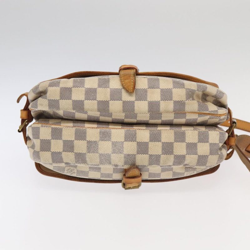 Louis Vuitton Damier Azur Saumur 30 Shoulder Bag N48202  92779 - Image 5