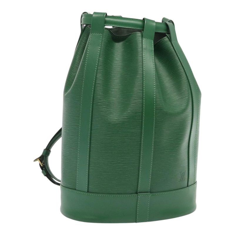 Louis Vuitton Epi Randonnee PM Shoulder Bag Green M52354  92783