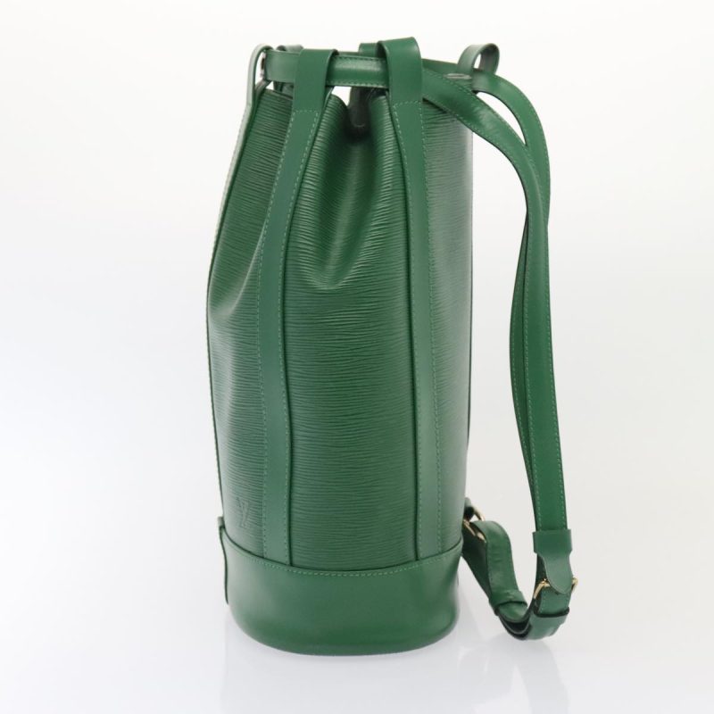 Louis Vuitton Epi Randonnee PM Shoulder Bag Green M52354  92783 - Image 3