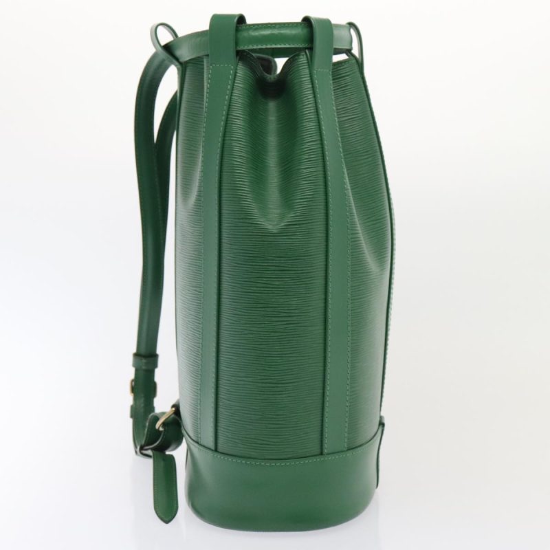 Louis Vuitton Epi Randonnee PM Shoulder Bag Green M52354  92783 - Image 4