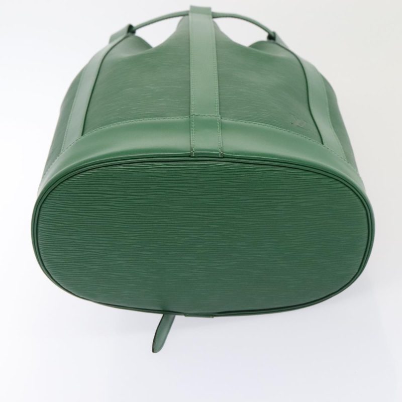 Louis Vuitton Epi Randonnee PM Shoulder Bag Green M52354  92783 - Image 5