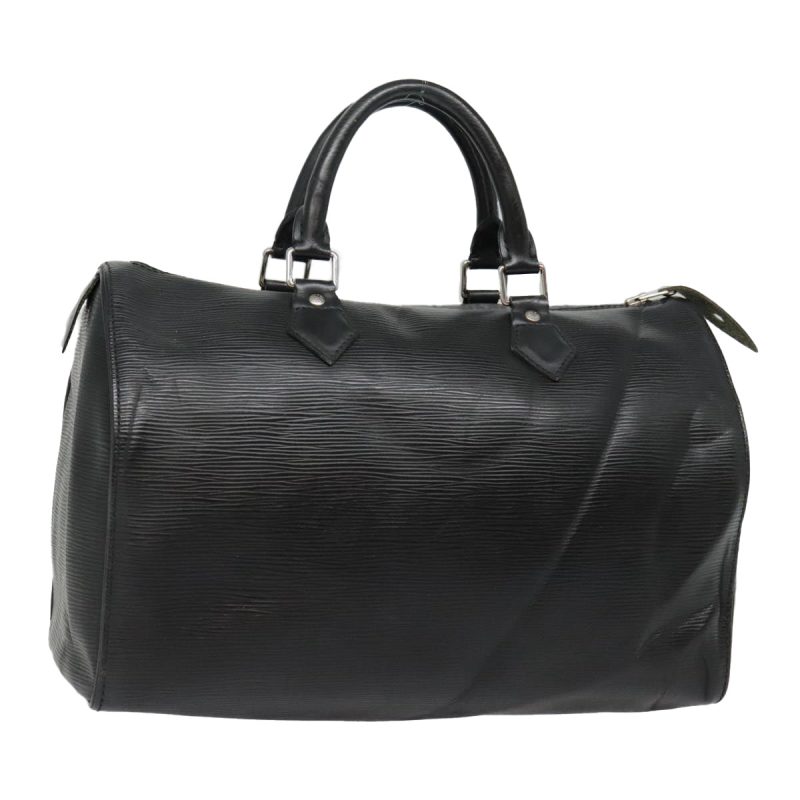 Louis Vuitton Epi Speedy 30 Hand Bag Noir Black M43002  92784