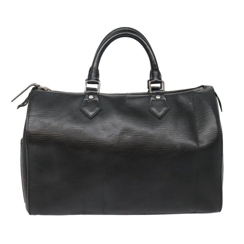 Louis Vuitton Epi Speedy 30 Hand Bag Noir Black M43002  92784 - Image 2