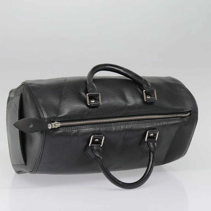 Louis Vuitton Epi Speedy 30 Hand Bag Noir Black M43002  92784 - Image 6