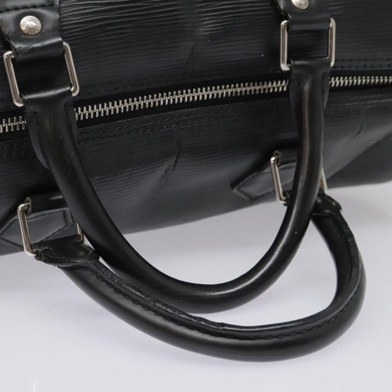 Louis Vuitton Epi Speedy 30 Hand Bag Noir Black M43002  92784 - Image 7