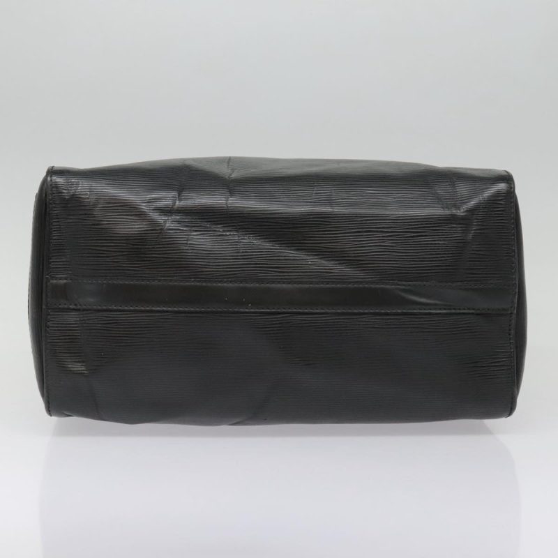 Louis Vuitton Epi Speedy 30 Hand Bag Noir Black M43002  92784 - Image 5
