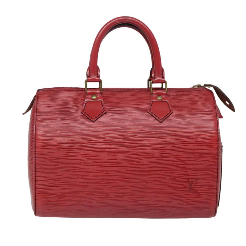 Louis Vuitton Epi Speedy 25 Hand Bag Castilian Red M43017  92785 - Image 2