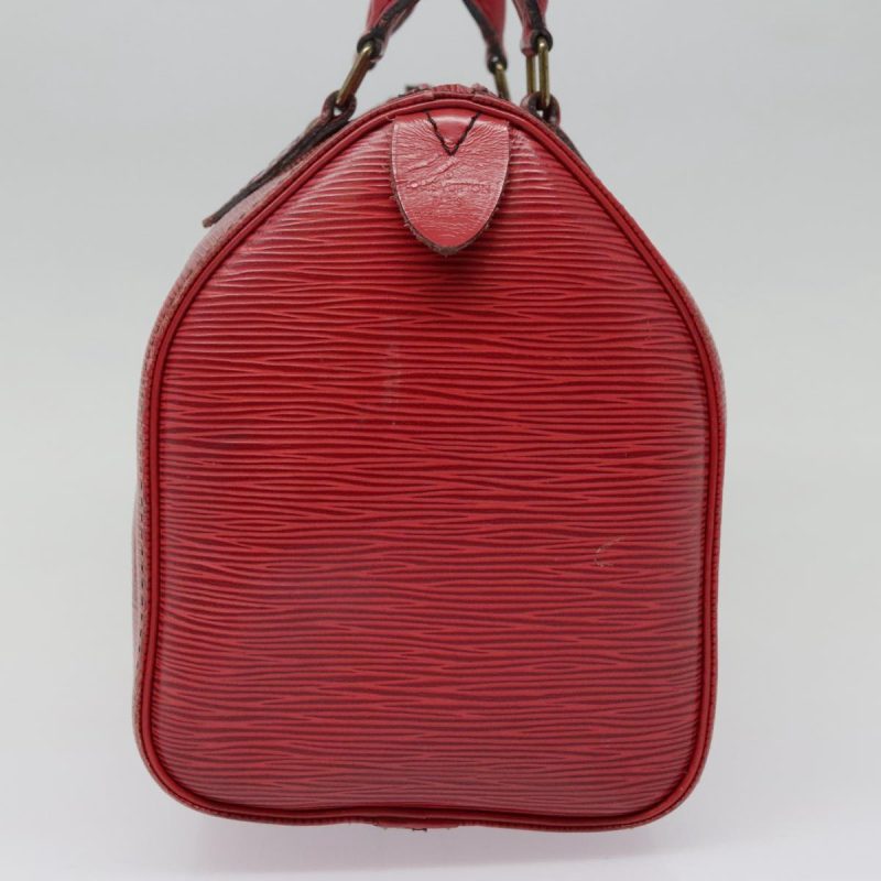 Louis Vuitton Epi Speedy 25 Hand Bag Castilian Red M43017  92785 - Image 3