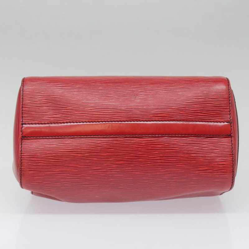 Louis Vuitton Epi Speedy 25 Hand Bag Castilian Red M43017  92785 - Image 5
