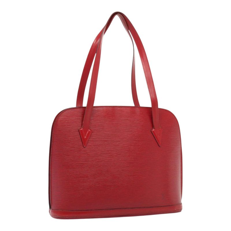 Louis Vuitton Epi Lussac Shoulder Bag Red M52287  92787