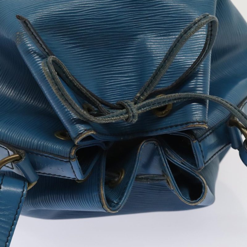Louis Vuitton Epi Noe Shoulder Bag Toledo Blue M44005  92812 - Image 6