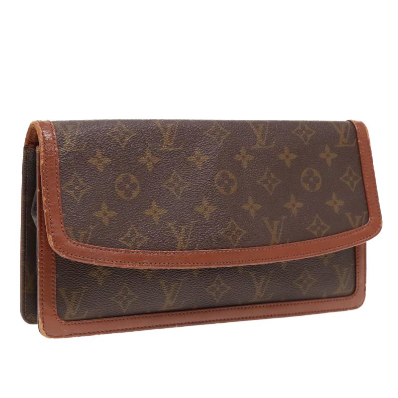Louis Vuitton Monogram Pochette Dam GM Clutch Bag Vintage M51810  92864