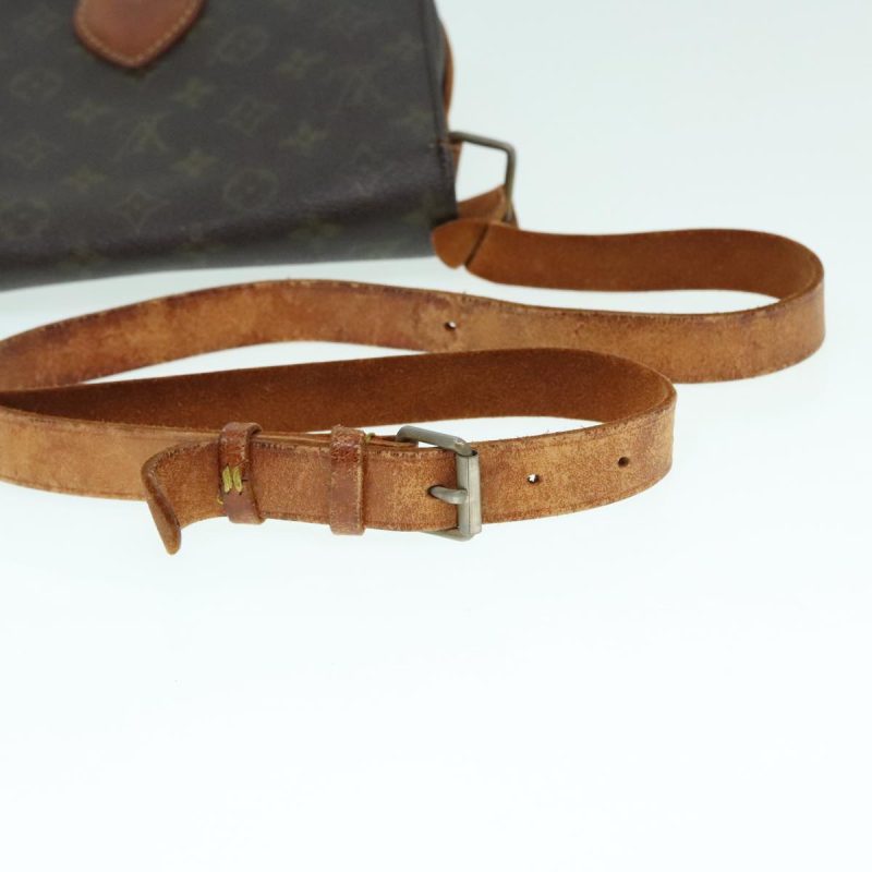 Louis Vuitton Monogram Cartouchiere MM Shoulder Bag Vintage M51253  92912 - Image 8
