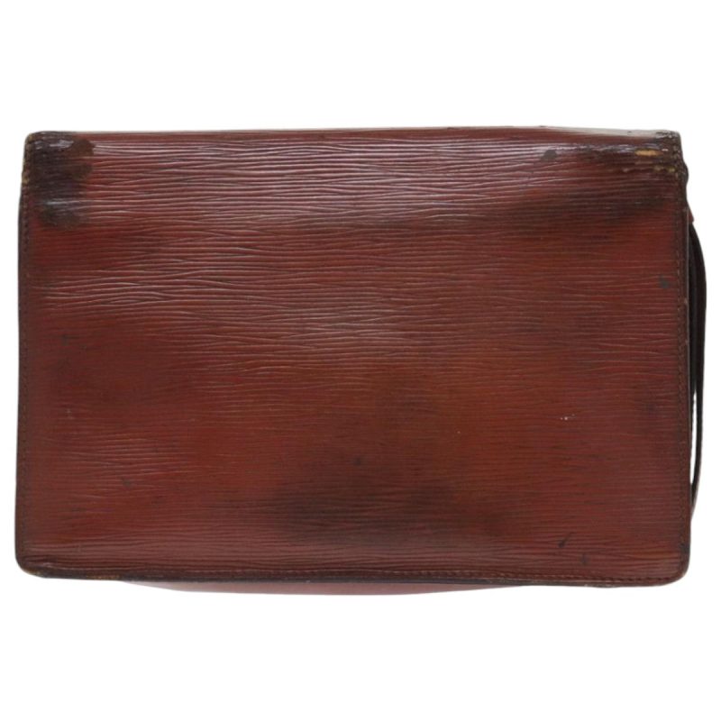 Louis Vuitton Epi Serie Dragonne Hand Bag Brown M52618  92921 - Image 2