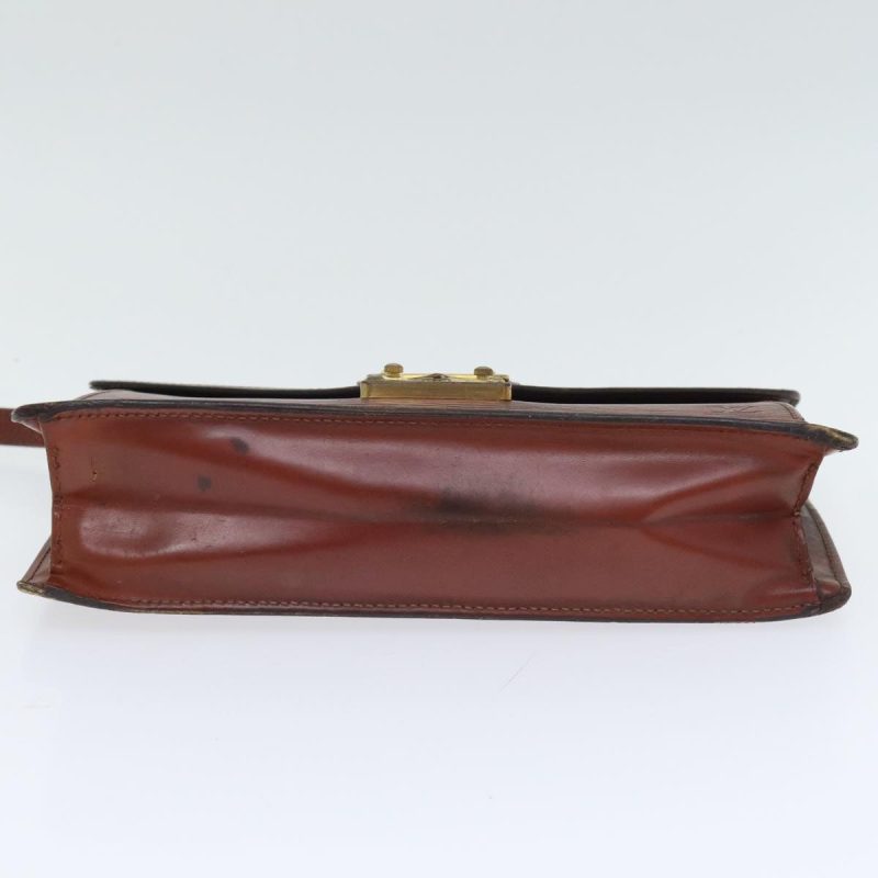 Louis Vuitton Epi Serie Dragonne Hand Bag Brown M52618  92921 - Image 5
