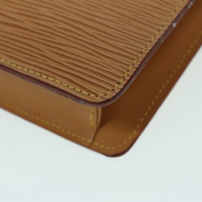 Louis Vuitton Epi Montaigne 23 Clutch Bag Winnipeg Beige M52666  92923 - Image 8