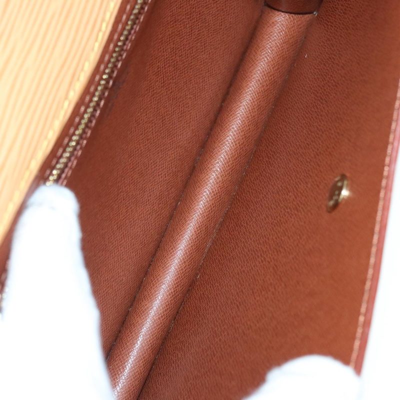 Louis Vuitton Epi Montaigne 23 Clutch Bag Winnipeg Beige M52666  92923 - Image 10