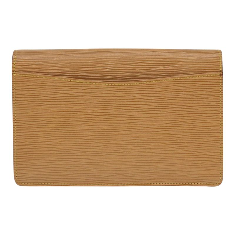Louis Vuitton Epi Montaigne 23 Clutch Bag Winnipeg Beige M52666  92923 - Image 2