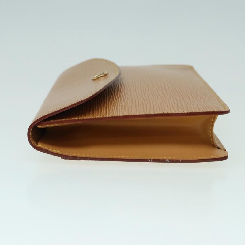 Louis Vuitton Epi Montaigne 23 Clutch Bag Winnipeg Beige M52666  92923 - Image 4