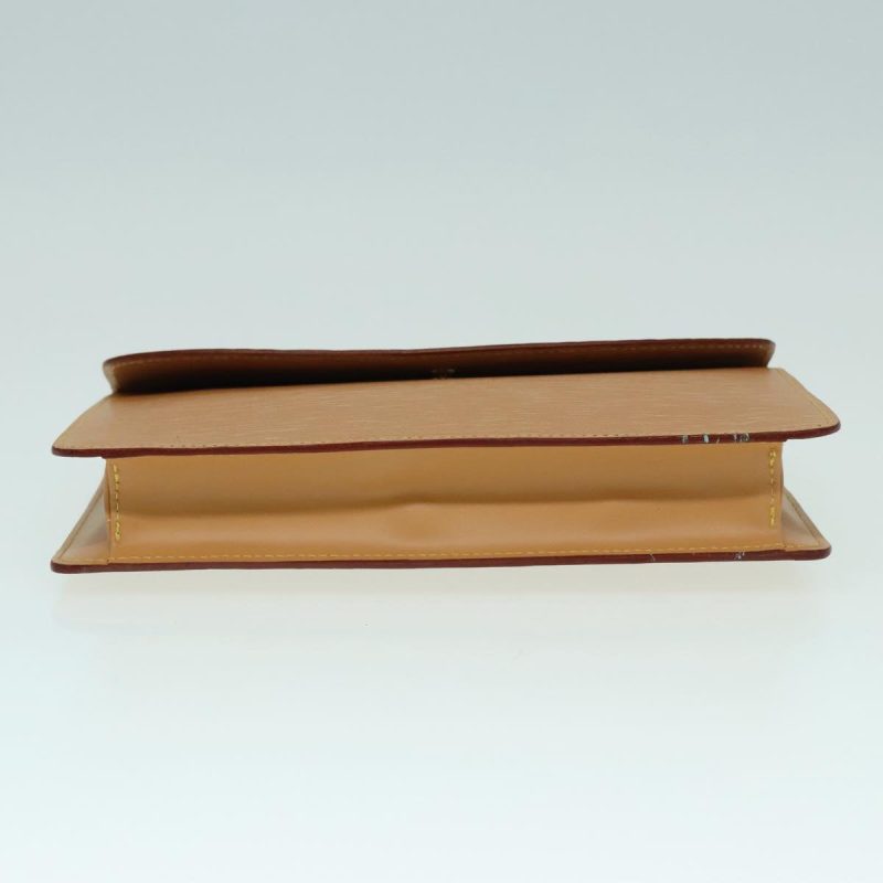 Louis Vuitton Epi Montaigne 23 Clutch Bag Winnipeg Beige M52666  92923 - Image 6