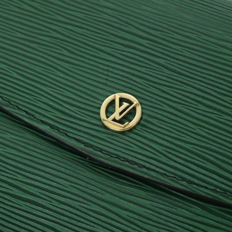 Louis Vuitton Epi Montaigne 27 Clutch Bag Green M52654  92924 - Image 8