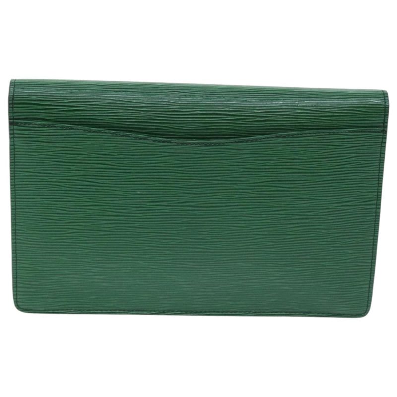 Louis Vuitton Epi Montaigne 27 Clutch Bag Green M52654  92924 - Image 2