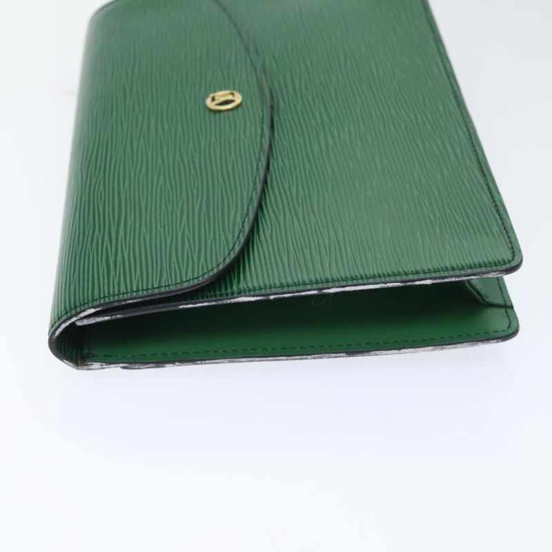Louis Vuitton Epi Montaigne 27 Clutch Bag Green M52654  92924 - Image 4