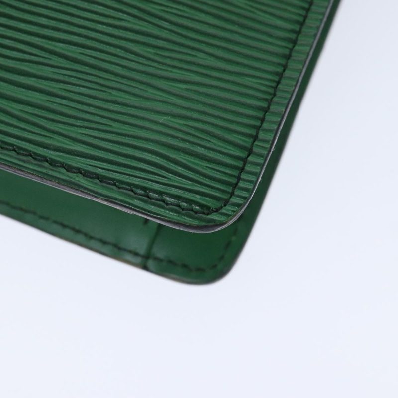 Louis Vuitton Epi Montaigne 27 Clutch Bag Green M52654  92924 - Image 7