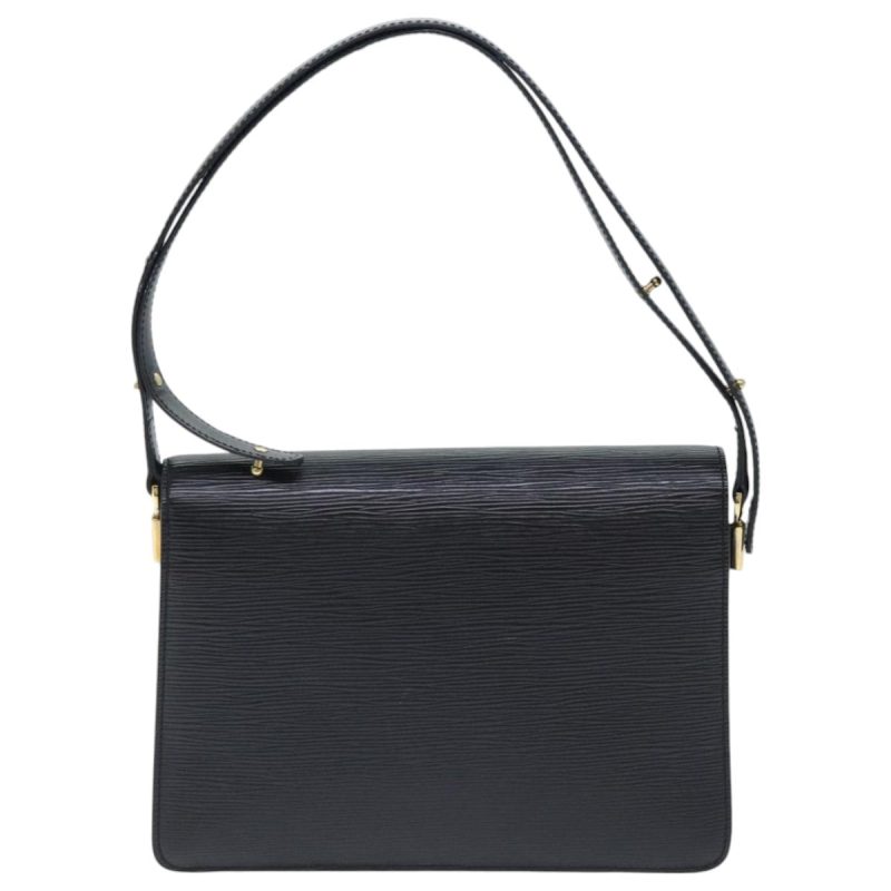 Louis Vuitton Epi Bicolor Free Run Shoulder Bag Black Blue M52415  92925 - Image 2