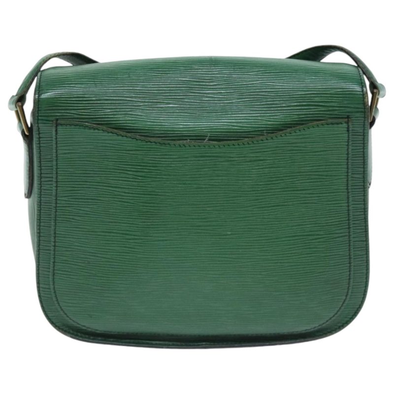 Louis Vuitton Epi Saint Cloud GM Shoulder Bag Green M52194  92926 - Image 2