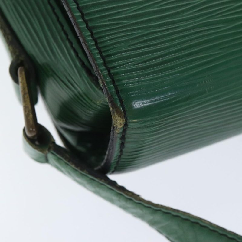 Louis Vuitton Epi Saint Cloud GM Shoulder Bag Green M52194  92926 - Image 7