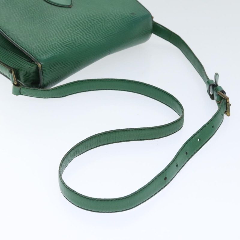Louis Vuitton Epi Saint Cloud GM Shoulder Bag Green M52194  92926 - Image 8