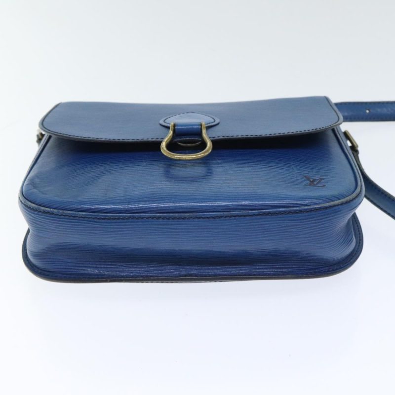 Louis Vuitton Epi Saint Cloud GM Shoulder Bag Toledo Blue M52195  92927 - Image 5