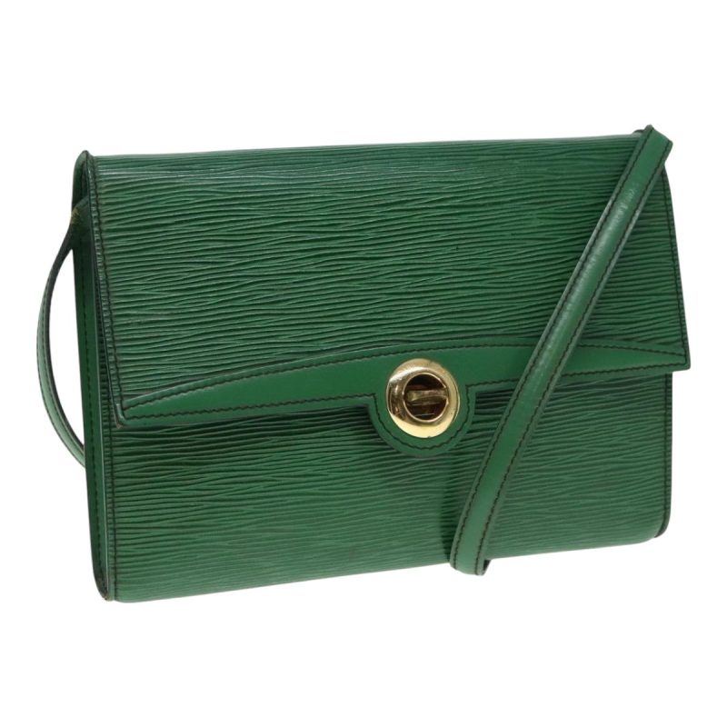 Louis Vuitton Epi Pochette Arche Shoulder Bag Green M52574  92953