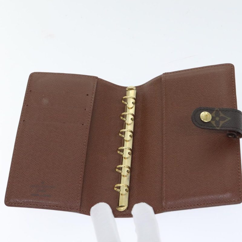 Louis Vuitton Monogram Agenda PM Day Planner Cover R20005  92988 - Image 9