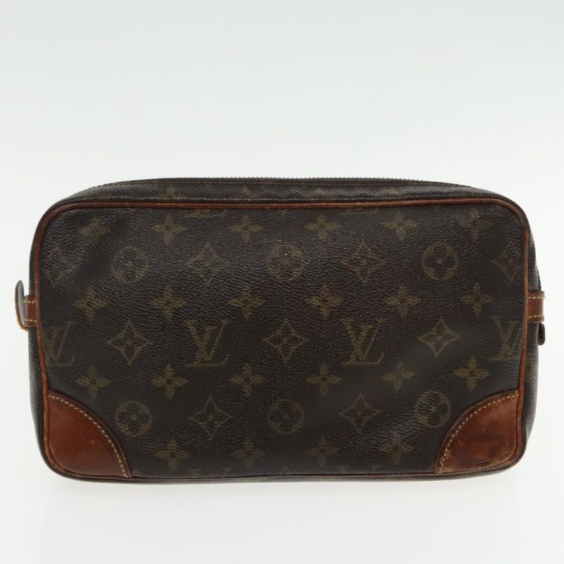 Louis Vuitton Monogram Marly Dragonne GM Clutch Bag 2Set M51825  93050 - Image 3