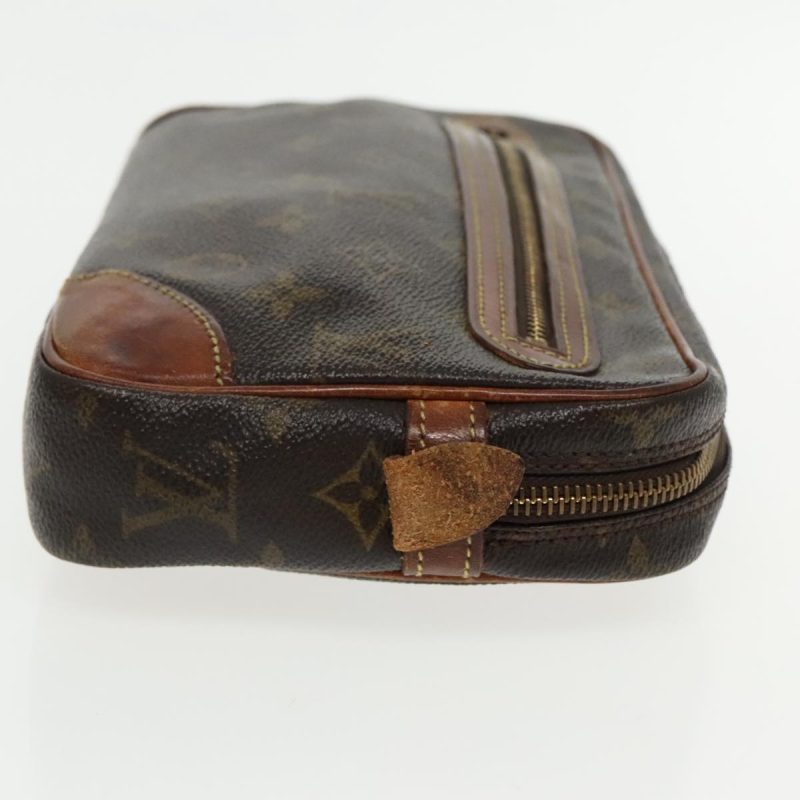 Louis Vuitton Monogram Marly Dragonne GM Clutch Bag 2Set M51825  93050 - Image 4