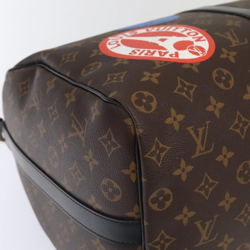Louis Vuitton Monogram My LV Sticker Keepall Bandouliere 50 Bag  93086S - Image 9