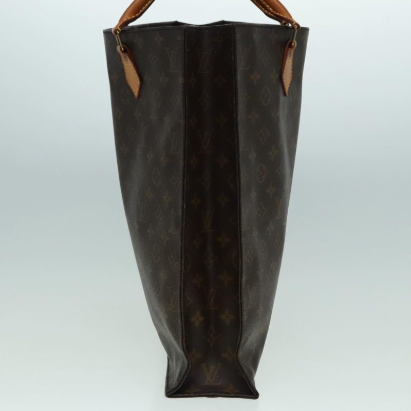 Louis Vuitton Monogram Sac Plat Hand Bag M51140  93127 - Image 3