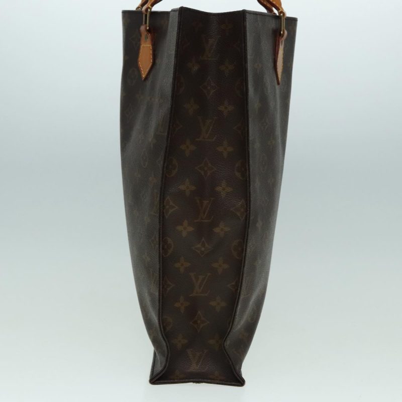 Louis Vuitton Monogram Sac Plat Hand Bag M51140  93127 - Image 4