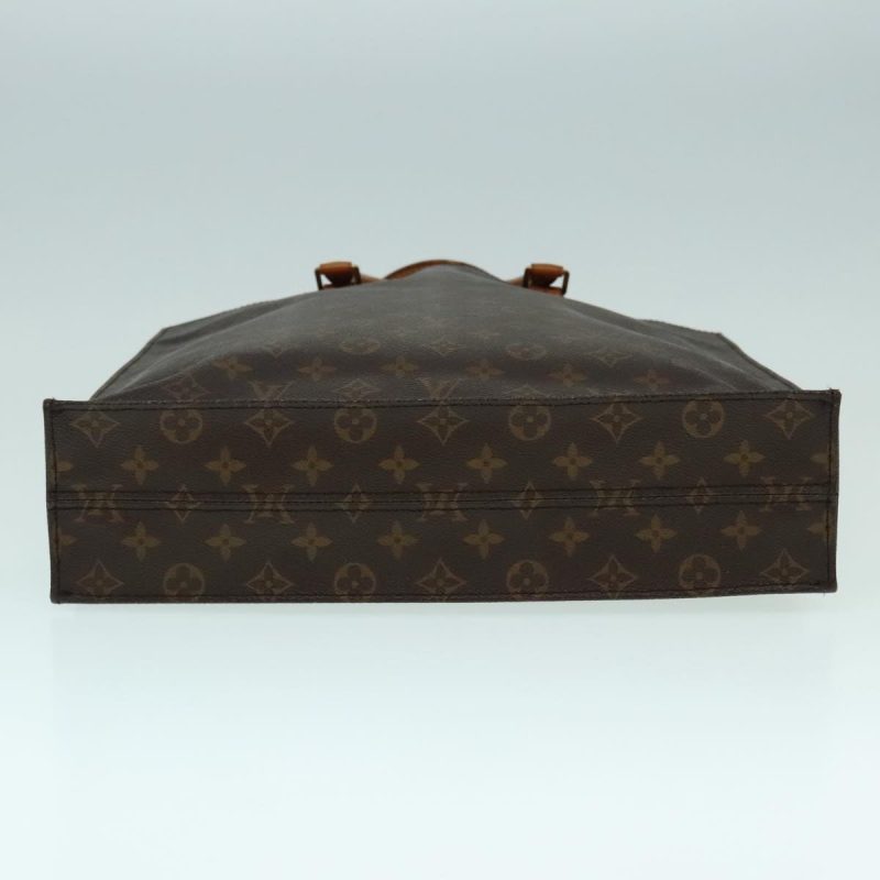Louis Vuitton Monogram Sac Plat Hand Bag M51140  93127 - Image 5