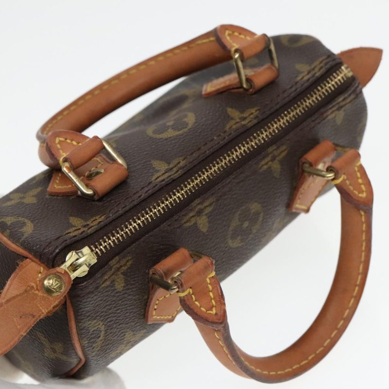 Louis Vuitton Monogram Mini Speedy Hand Bag M41534  93150 - Image 6
