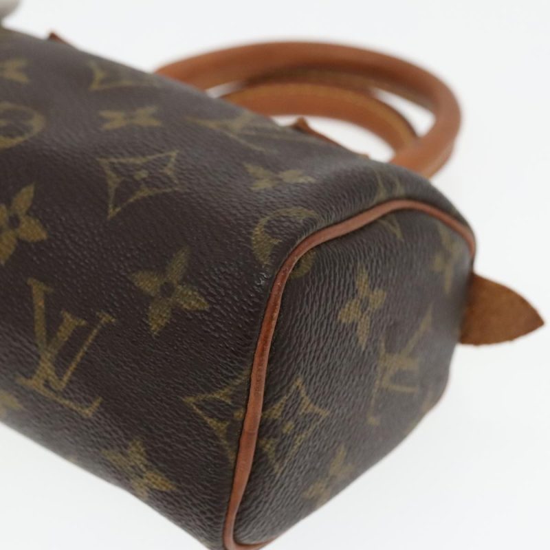 Louis Vuitton Monogram Mini Speedy Hand Bag M41534  93150 - Image 7