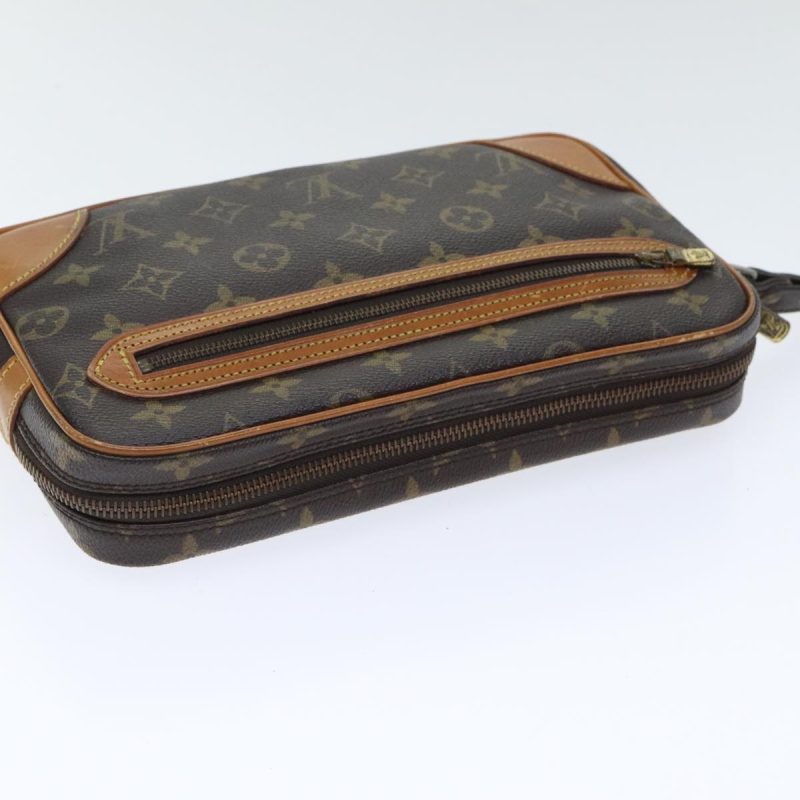 Louis Vuitton Monogram Marly Dragonne GM Clutch Bag M51825  93154 - Image 6