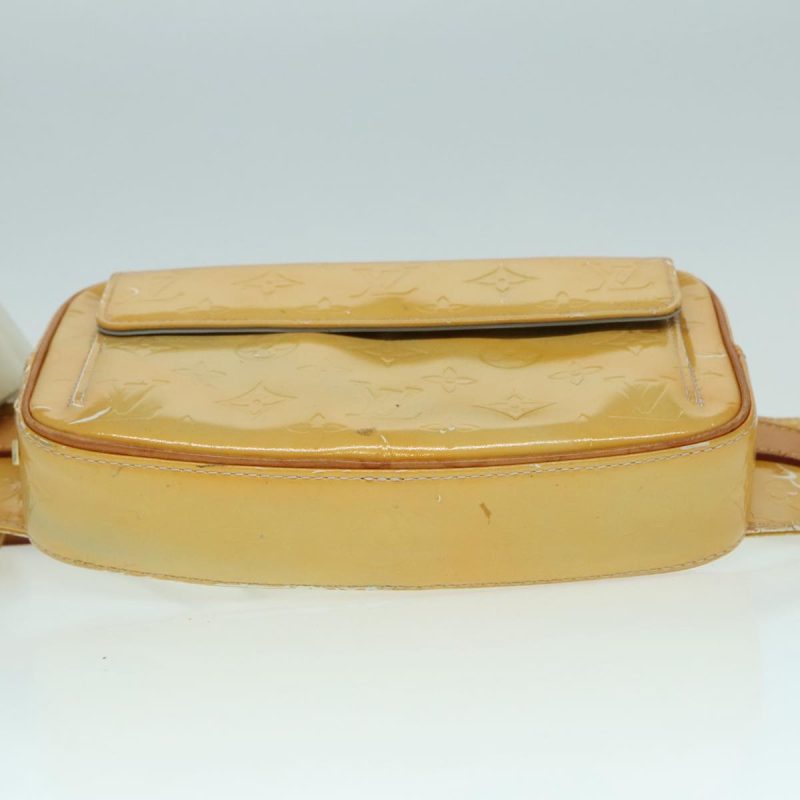 Louis Vuitton Monogram Vernis Fulton Waist bag Gris M91041  93161 - Image 6