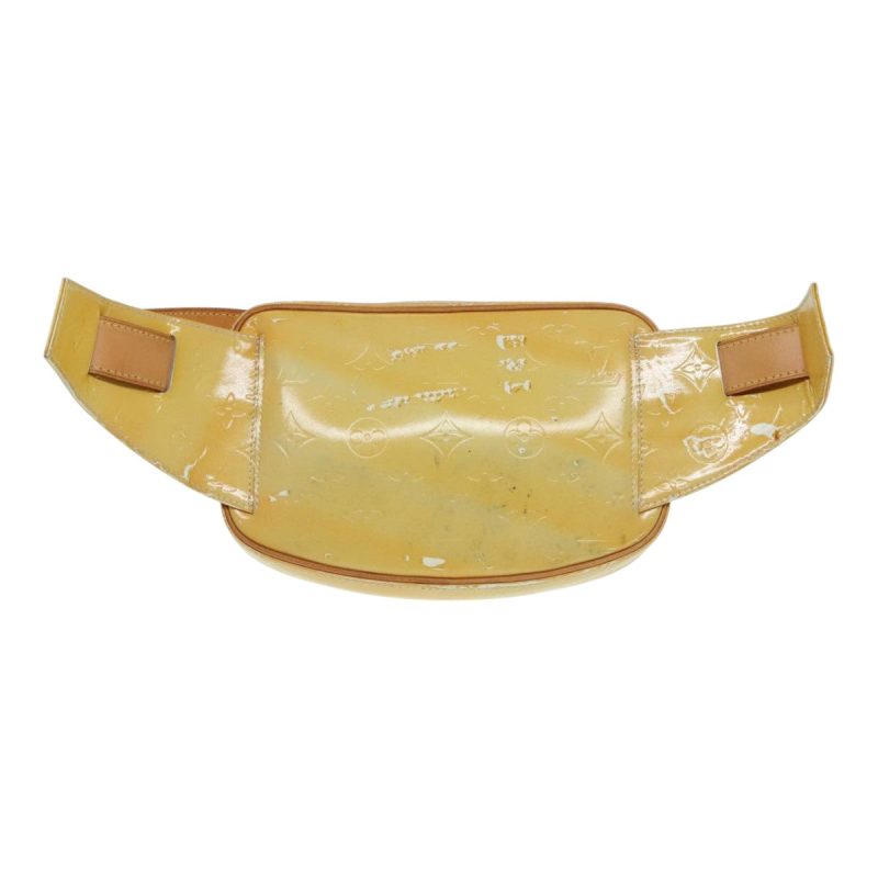 Louis Vuitton Monogram Vernis Fulton Waist bag Gris M91041  93161 - Image 2