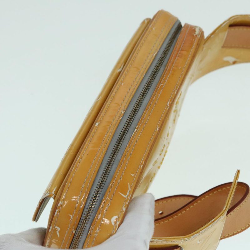 Louis Vuitton Monogram Vernis Fulton Waist bag Gris M91041  93161 - Image 7